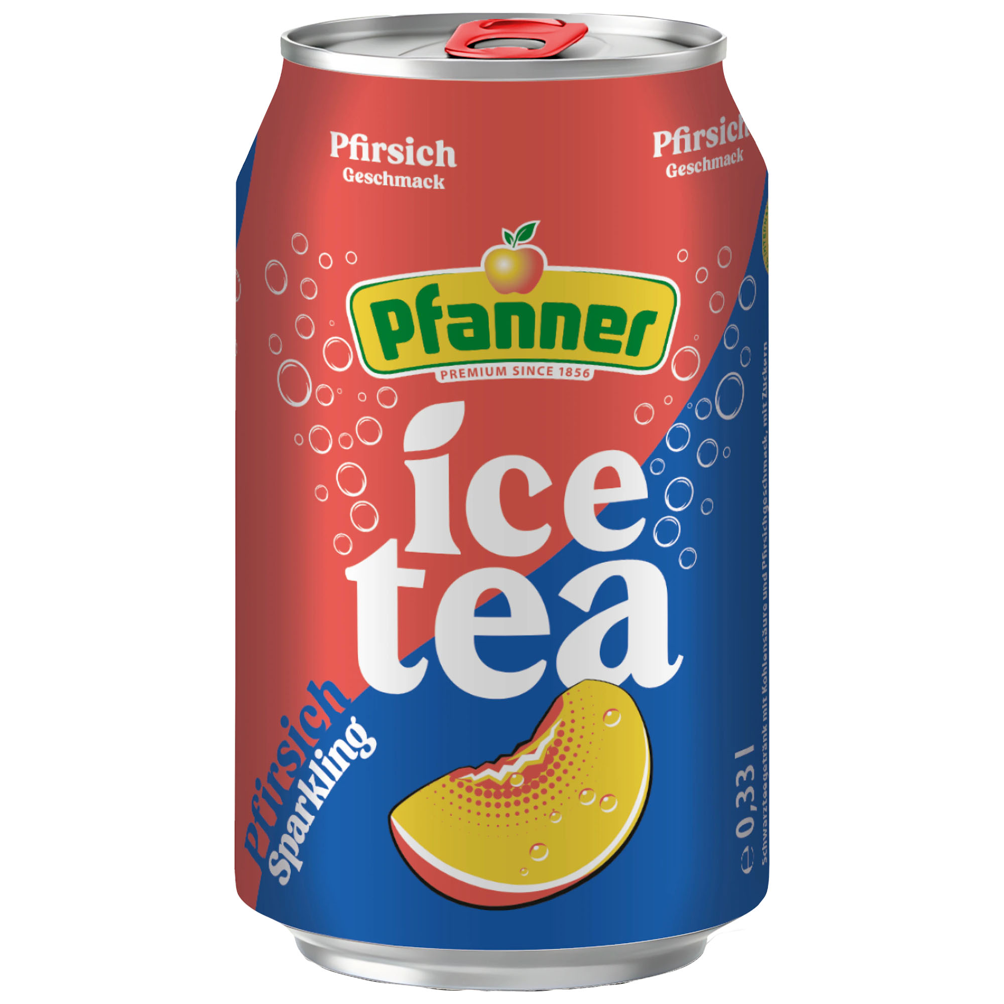 PFANNER Eistee Pfirsich sparkling 330ml