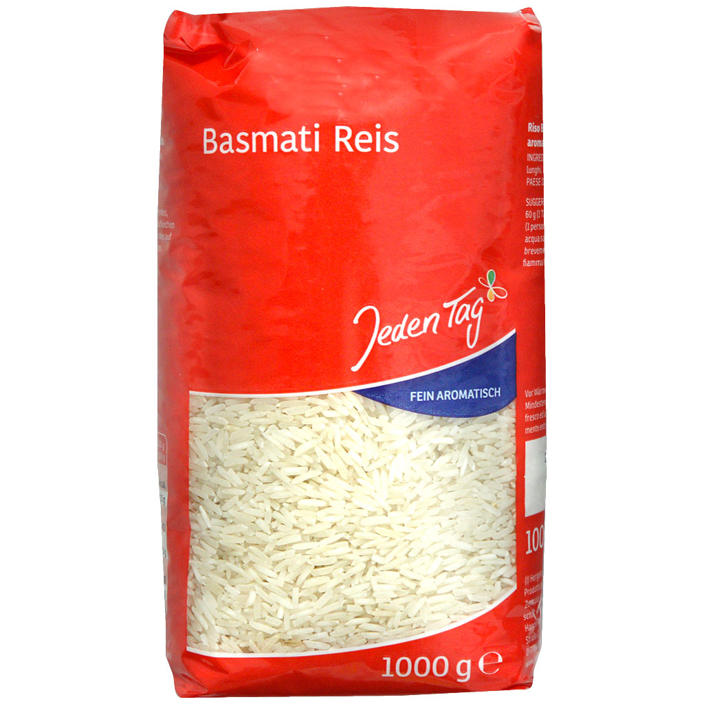 JEDEN TAG - Basmati Reis 1kg