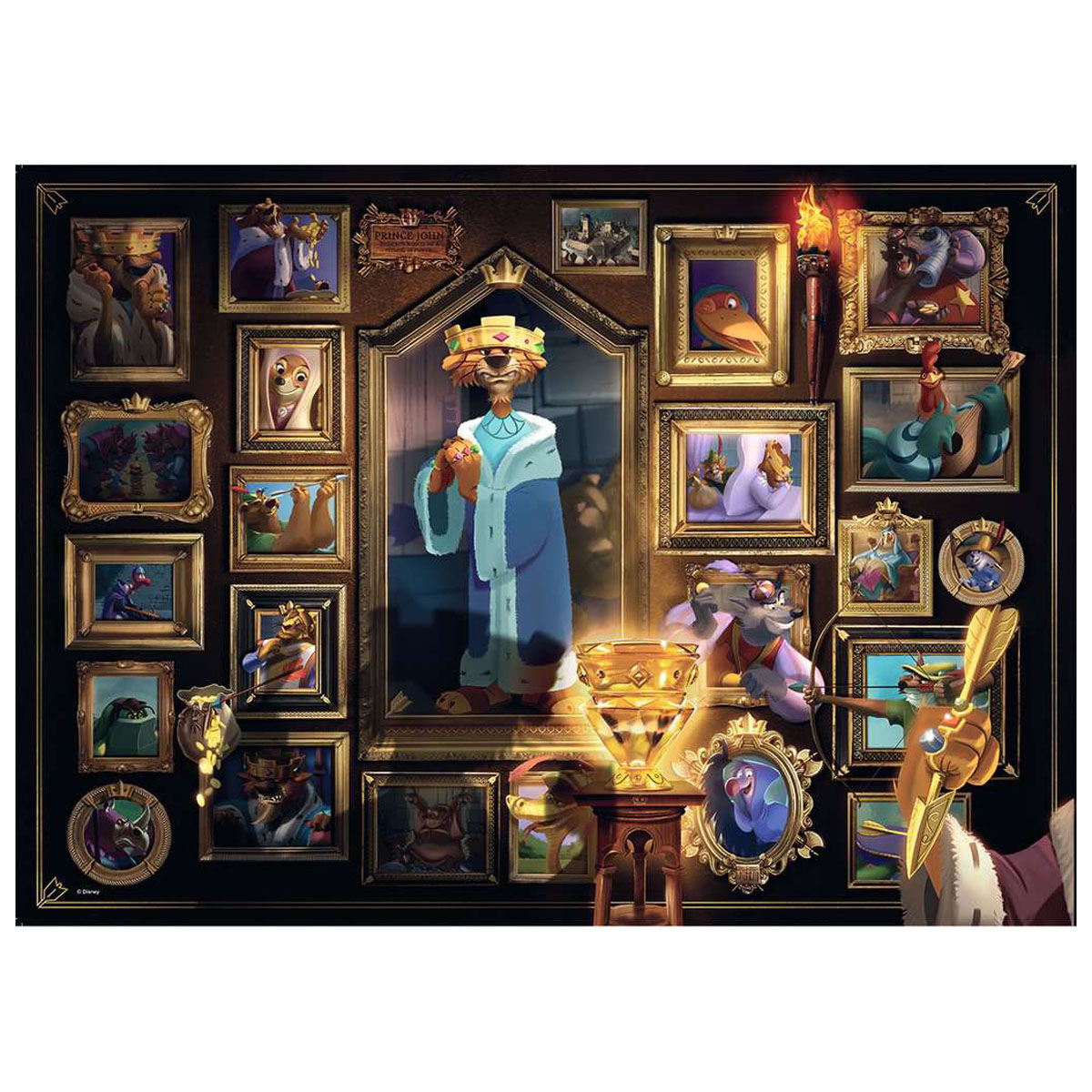 Ravensburger Puzzle - Disney Villainous "Prince John" 1000 Teile