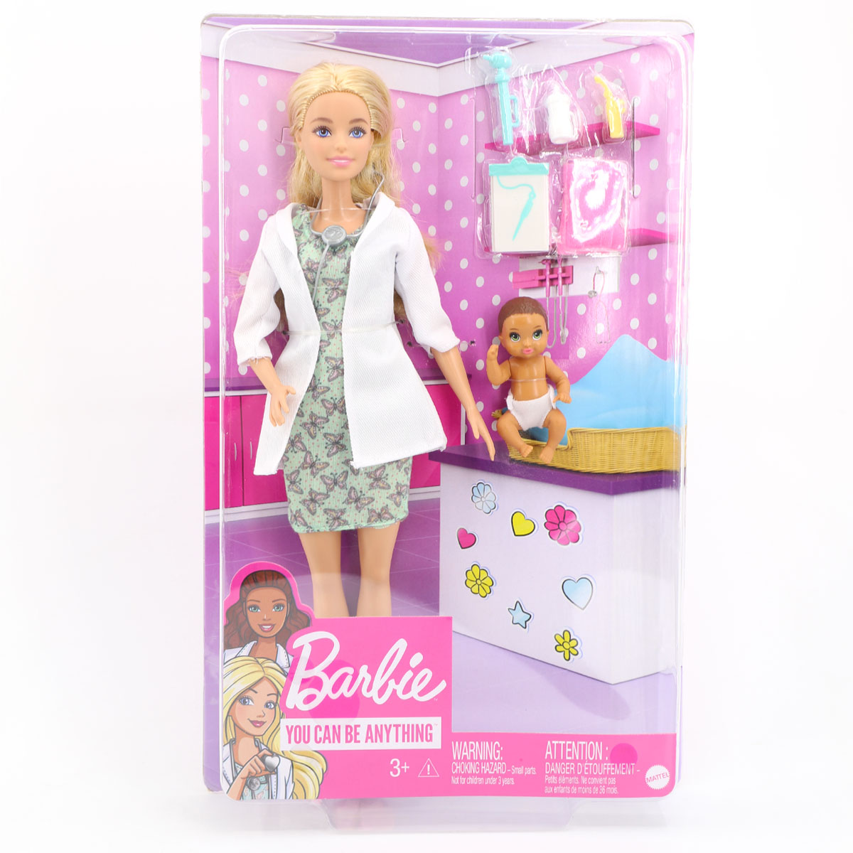 BARBIE - Kinderärztin Puppe mit Zubehör