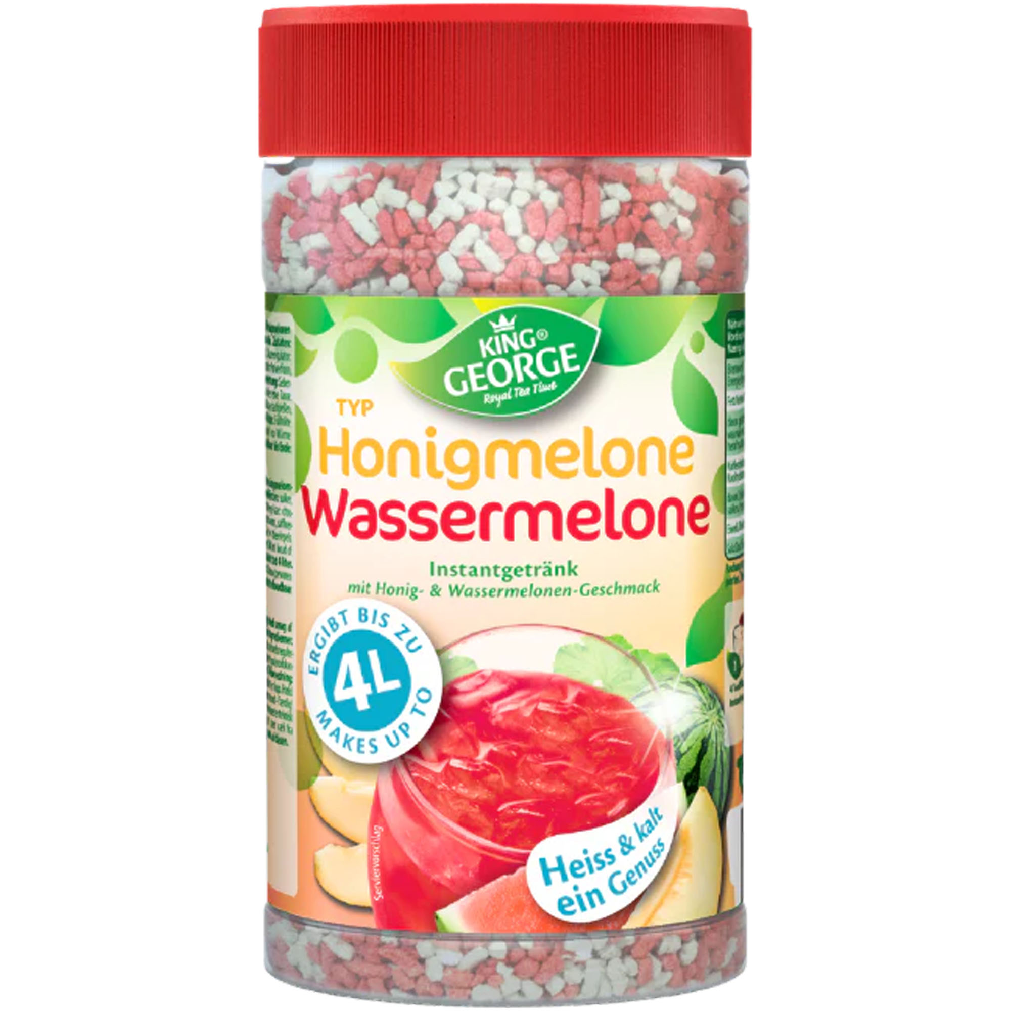 KING GEORGE Typ Honigmelone Wassermelone Instantgetränk 400g