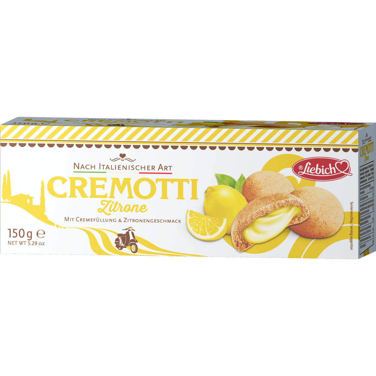 LIEBICH Cremotti Zitrone 150g