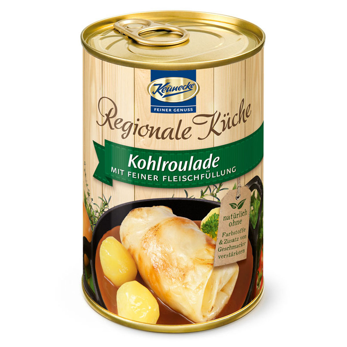 KEUNECKE - Kohlroulade mit feiner Fleischfüllung 400g