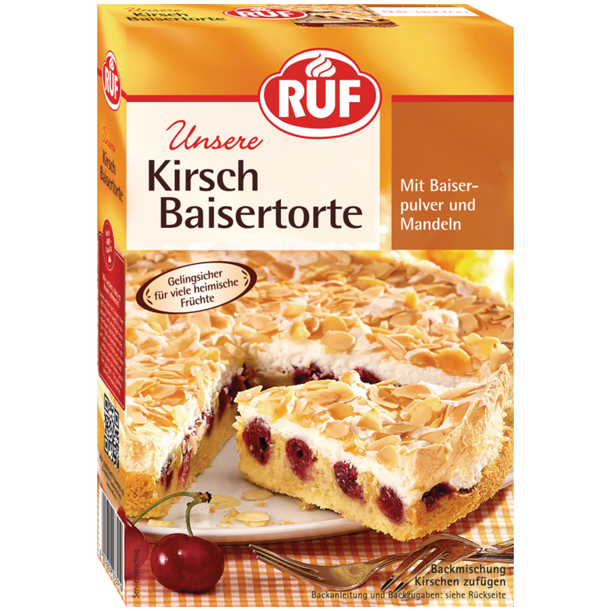 RUF Kirsch-Baisertorte Backmischung 350g