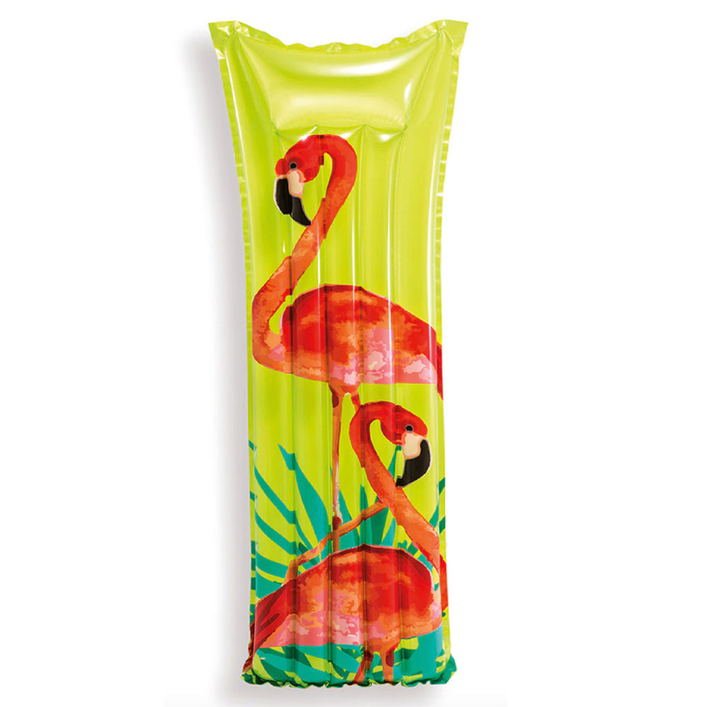 INTEX - Luftmatratze Fashion Flamingo 1,83m x 69cm