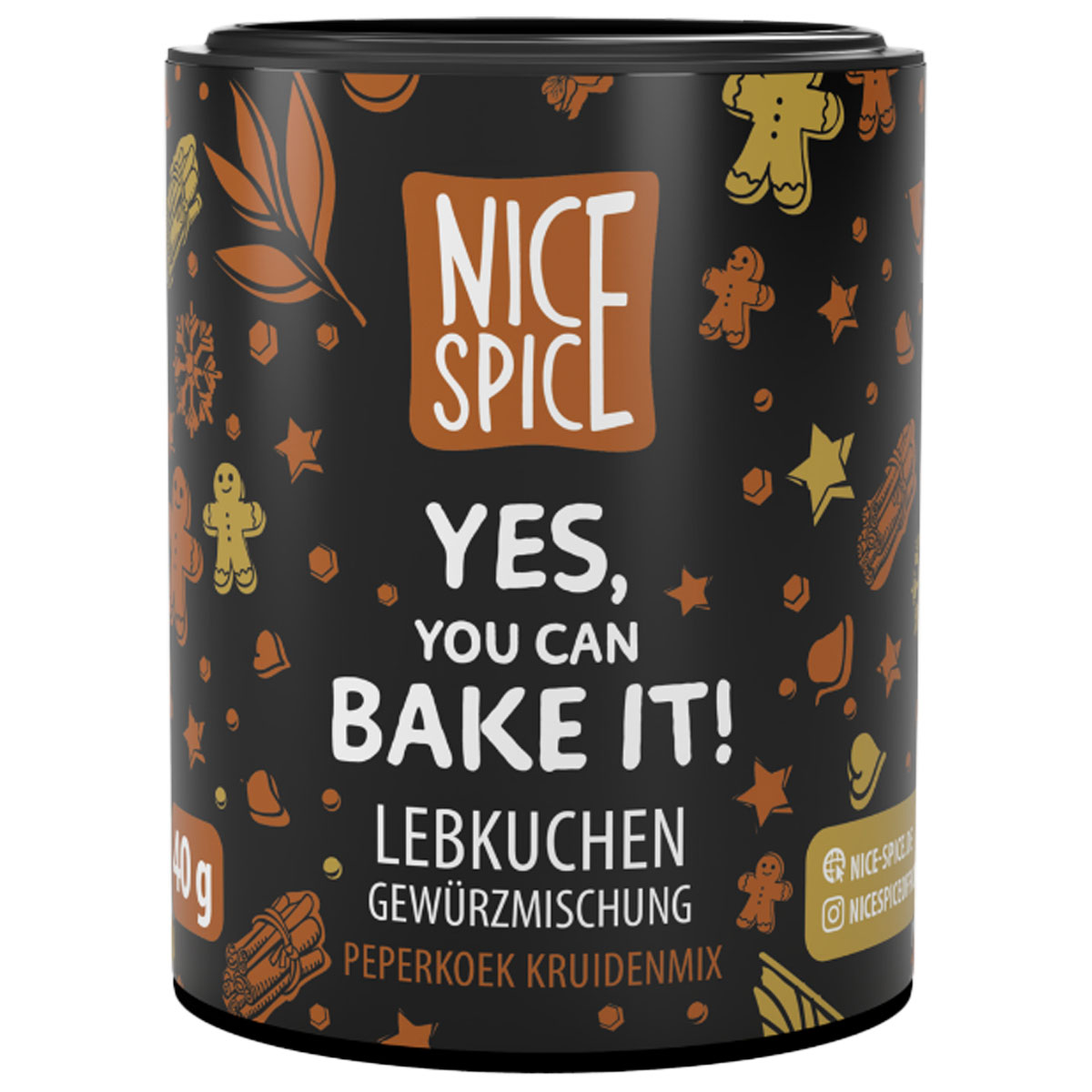 NICE SPICE Lebkuchen Gewürzmischung 40g