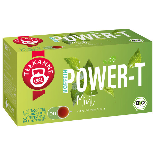 TEEKANNE Koffein Power-T Mint 18er