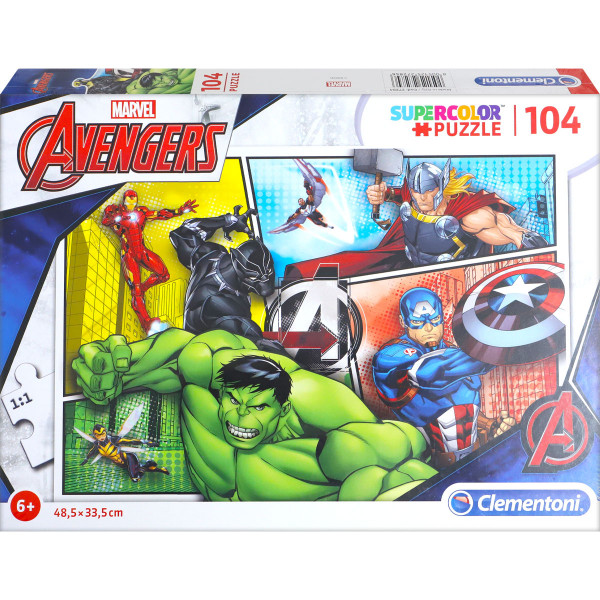 Clementoni - Marvel Avengers Puzzle 104 Teile