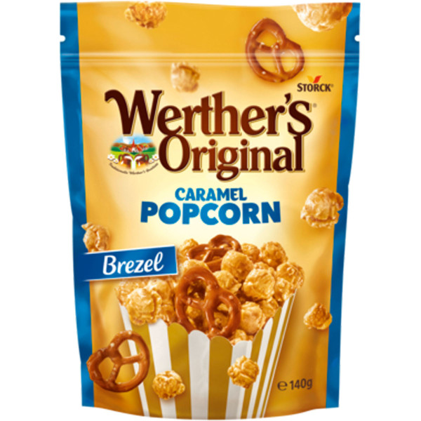 Werthers´s Original - Caramel Popcorn Brezel 140g