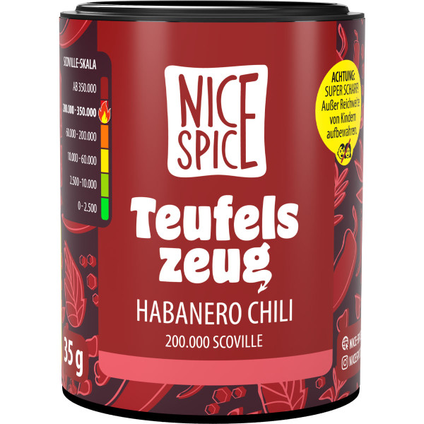 NICE SPICE - Teufelszeug Habanero Chili 35g