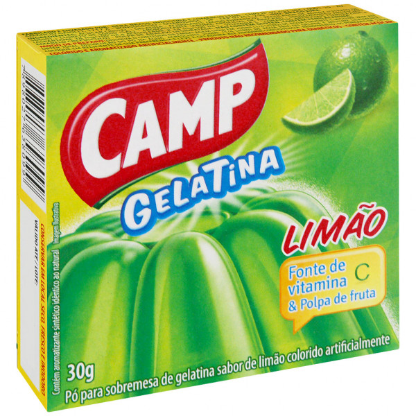 CAMP - Gelatine mit Limettengeschmack &quot;Gelatina Limao&quot;