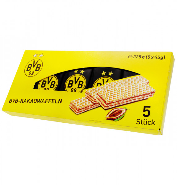 Feiny Biscuits - Kakaowaffeln BVB Edition