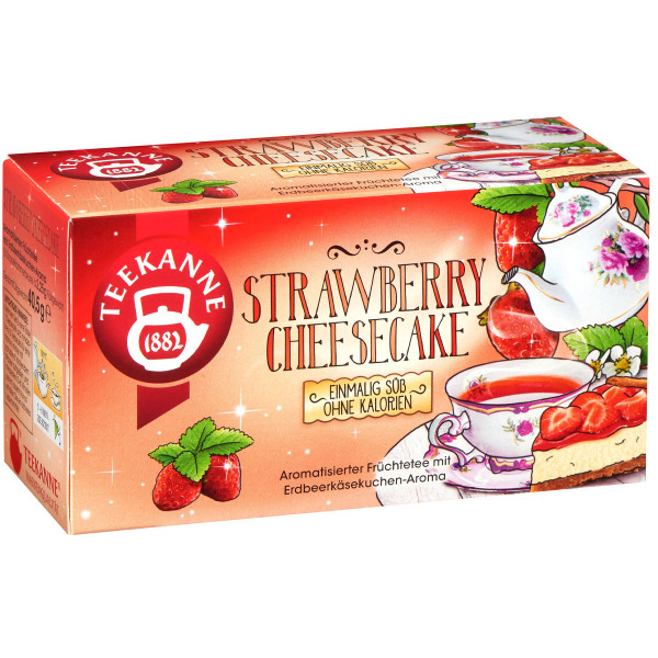 TEEKANNE Strawberry Cheesecake 18er