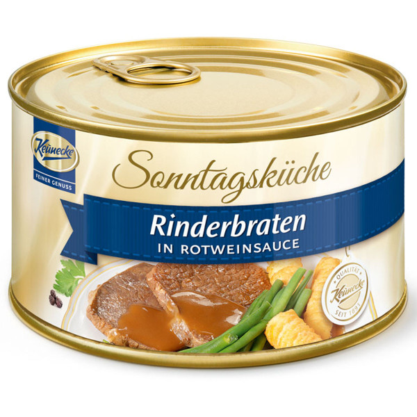 KEUNECKE - Rinderbraten in Rotweinsauce 400g