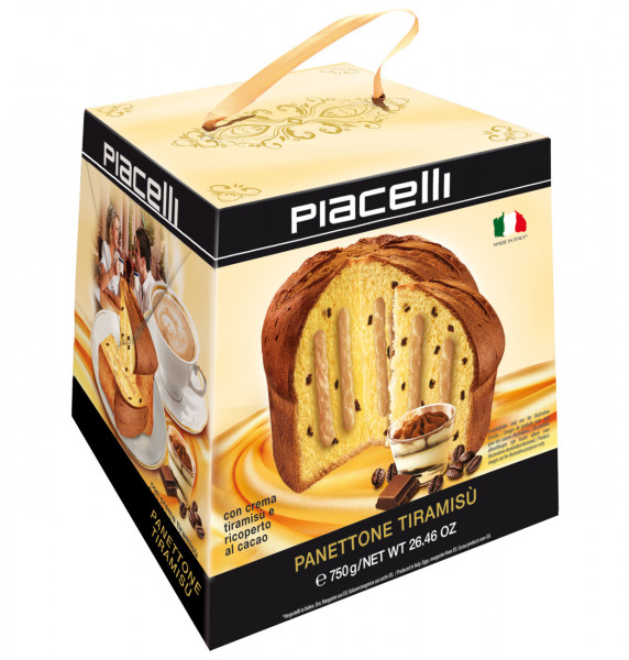 PIACELLI - Panettone Tiramisu 750g