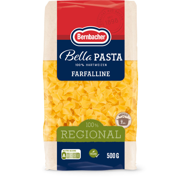 BERNBACHER - Bella Pasta Farfalline 500g