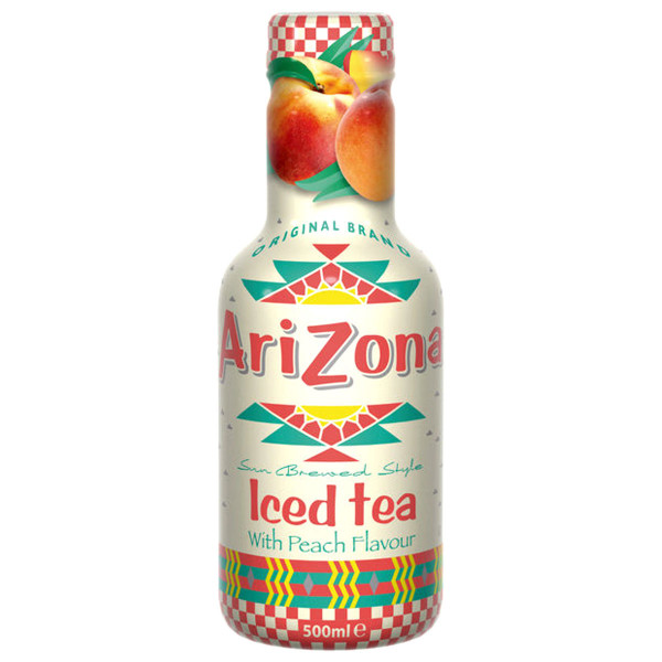 AriZona - Iced Tea Peach Flavour 0,5L