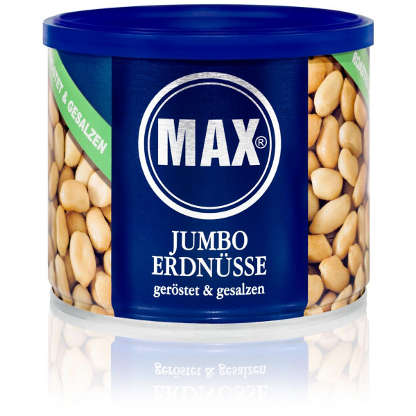 MAX - Jumbo Erdnüsse geröstet & gesalzen 300g