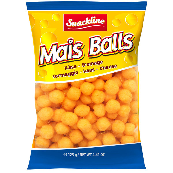SNACKLINE - Mais Balls Cheese 125g