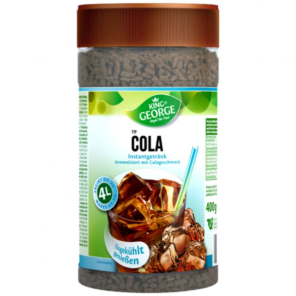 KING GEORGE - Instantgetränk Typ Cola 400g