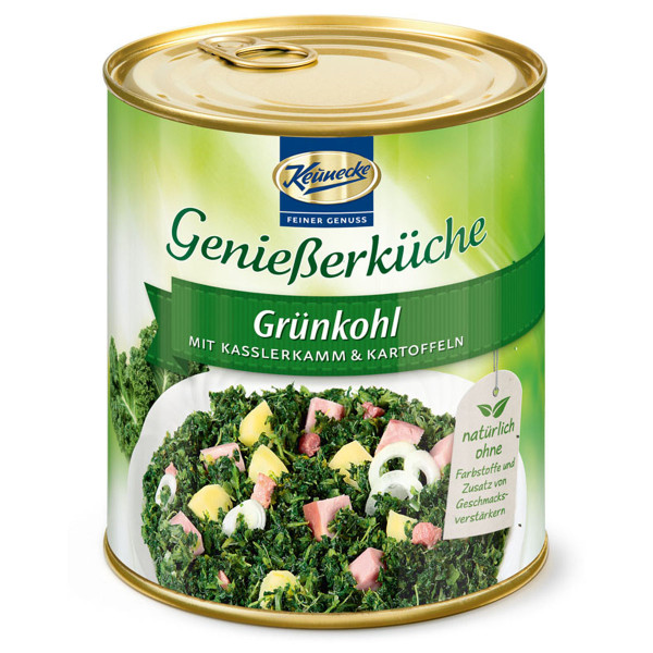 KEUNECKE - Grünkohl mit Kasslerkamm & Kartoffeln 800g