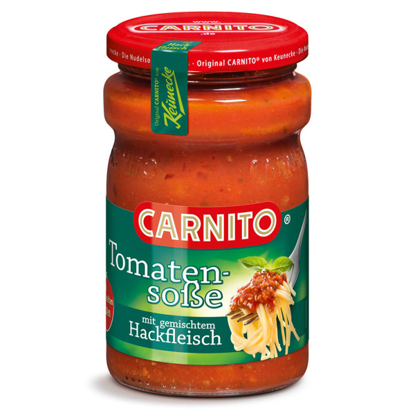 CARNITO - Tomatensoße mit gemischtem Hackfleisch 325ml