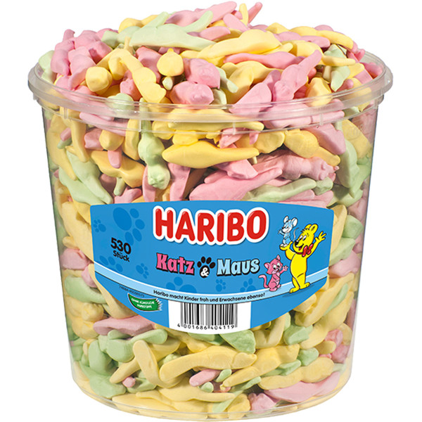 HARIBO - Katz & Maus 530 Stück