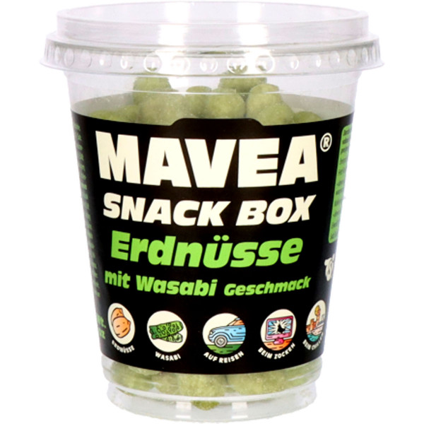 Mavea - Snack Box Erdnüsse Wasabi Geschmack