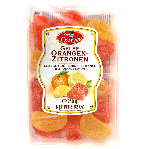 SIR CHARLES Gelee Orangen-Zitronen 250g