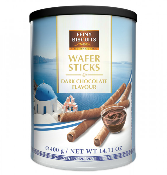 Feiny Biscuits - Waffelröllchen Zartbitterschokoladencreme
