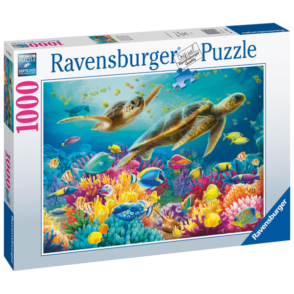 Ravensburger Puzzle - Blaue Unterwasserwelt 1000 Teile