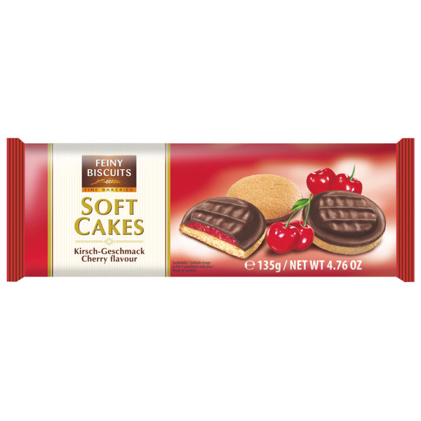 FEINY BISCUITS - Soft Cakes Kirsch 135g