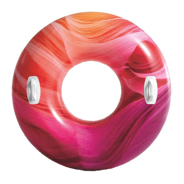 INTEX - Schwimmring Naturwellen Pink 1,14m