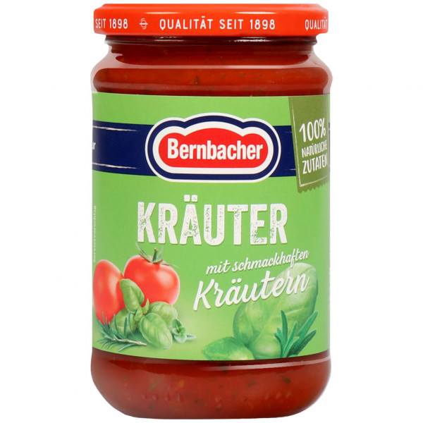 BERNBACHER - Pasta Sauce Kräuter 400g