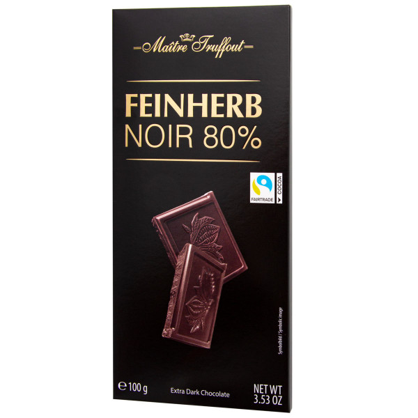 MÂITRE TRUFFOUT Feinherb Noir 80%