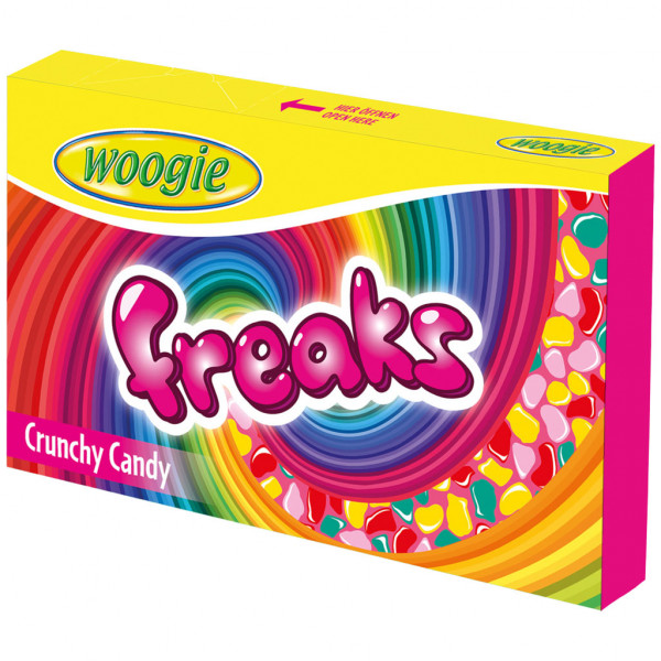 WOOGIE - freaks Crunchy Candy 150g