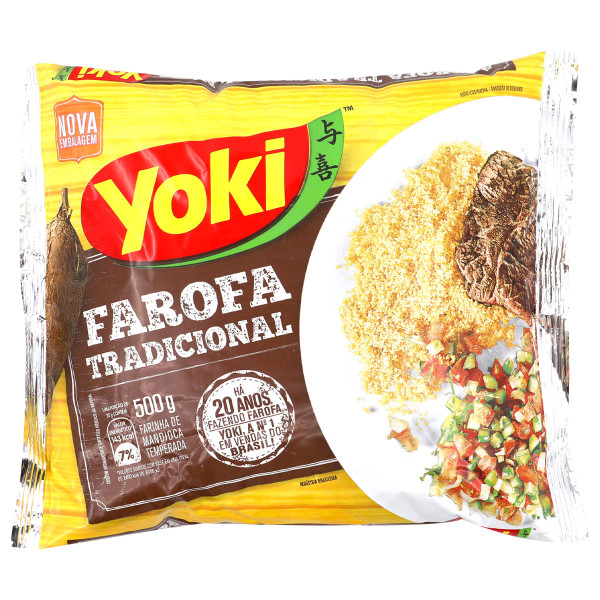 YOKI - Maniokmehl gewürzt "Farofa Tradicional“