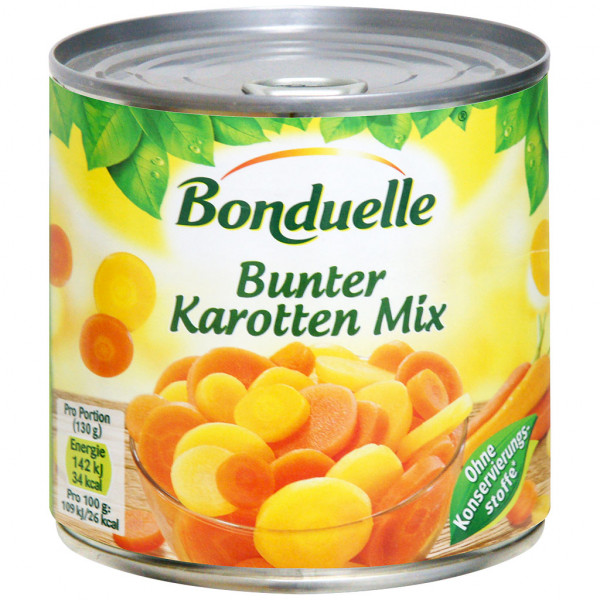 BONDUELLE - Bunter Karotten Mix 240g