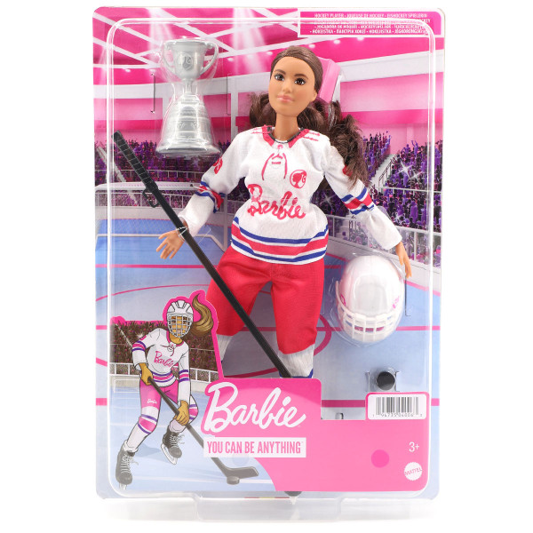 BARBIE - Hockey Player Puppe mit Zubehör