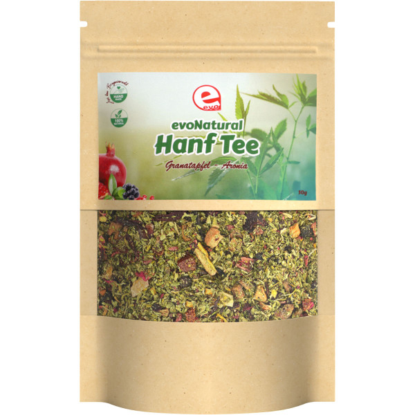 EVO NATURAL - Hanf Tee Granatapfel Aronia 50g