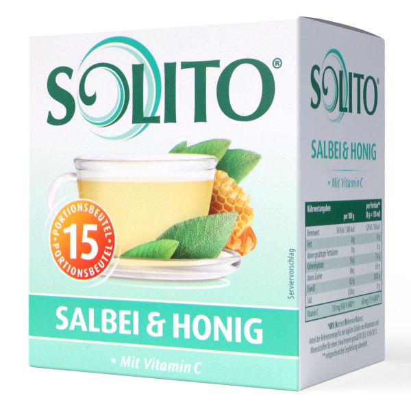 SOLITO Salbei & Honig 15x10g