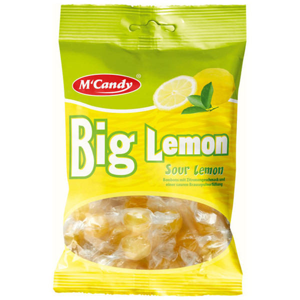 M´CANDY Big Lemon Sour Lemon 150g