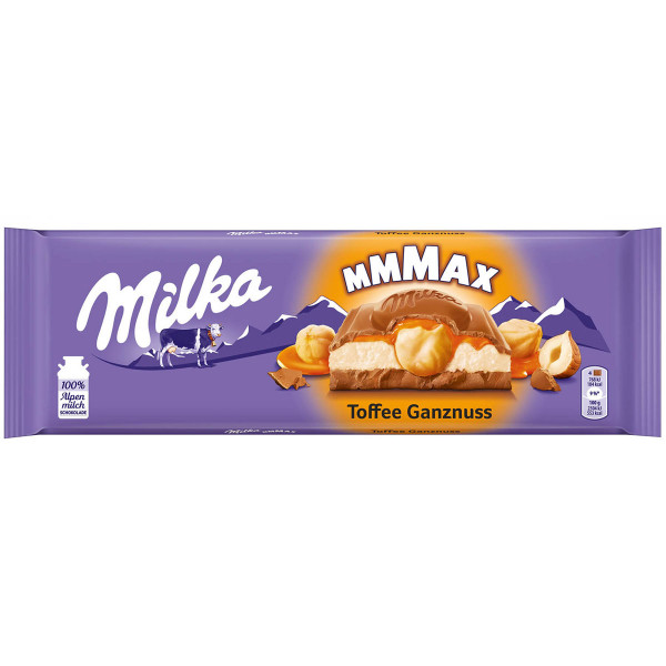Milka - MMMAX Toffee Ganznuss 300g