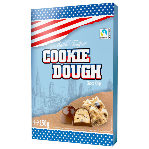 MÂITRE TRUFFOUT Pralinen Cookie Dough Choco Chip 150g