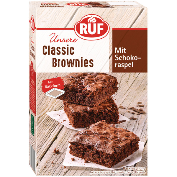 RUF Classic Brownies Backmischung 366g