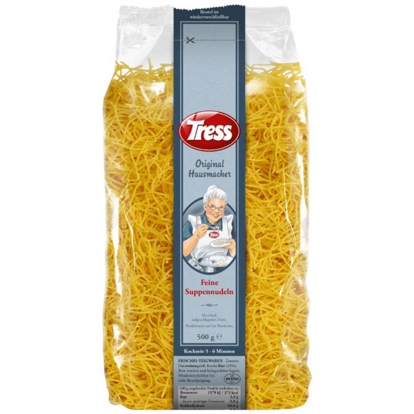 TRESS - Original Hausmacher Feine Suppennudeln 500g