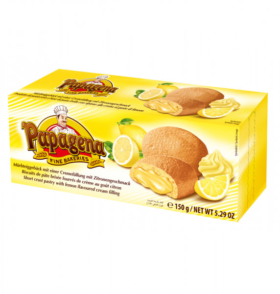 PAPAGENA - Mürbteiggebäck Zitronengeschmack 150g