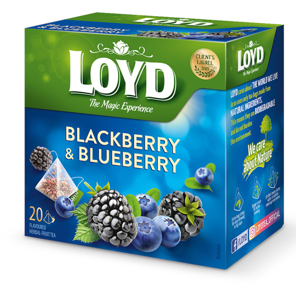 LOYD Brombeere & Blaubeere Tee 20x2g