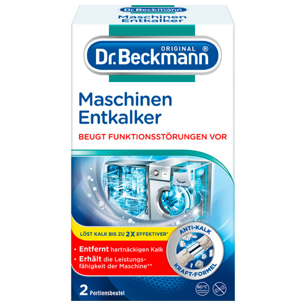 Dr.Beckmann - Maschinen Entkalker 2x50g