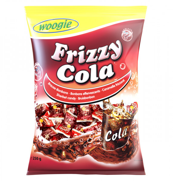 WOOGIE - Frizzy Cola Brausebonbons 250g